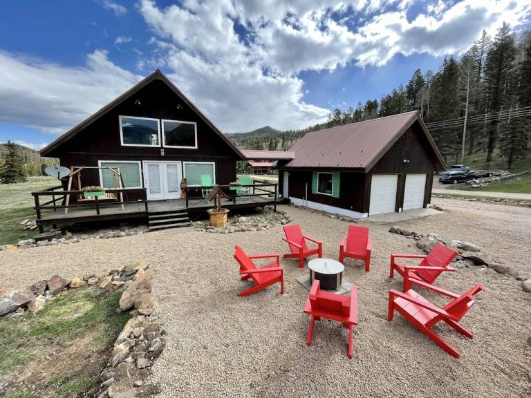 Cabin Red River
