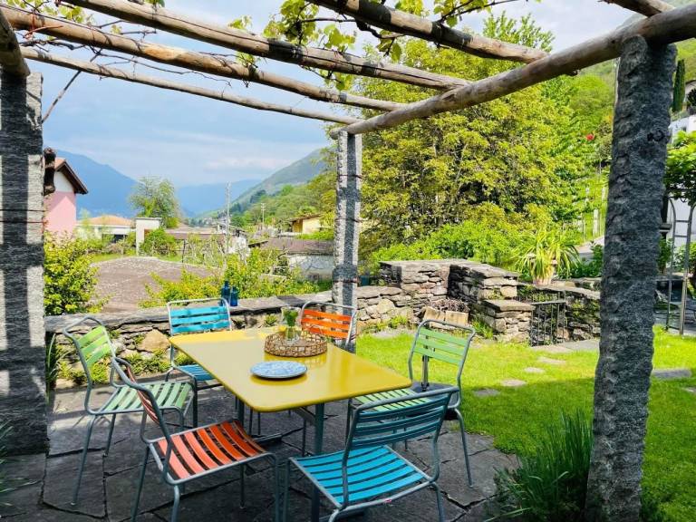 Rustico Ferienwohnung mit Garten Casa Ritz