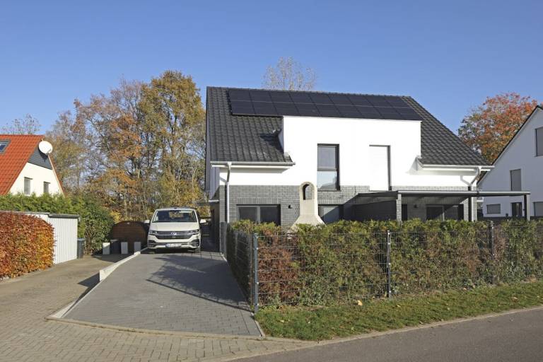 Ferienhaus mit Hund in Untergöhren, Fleesensee fuer max. 8 Personen