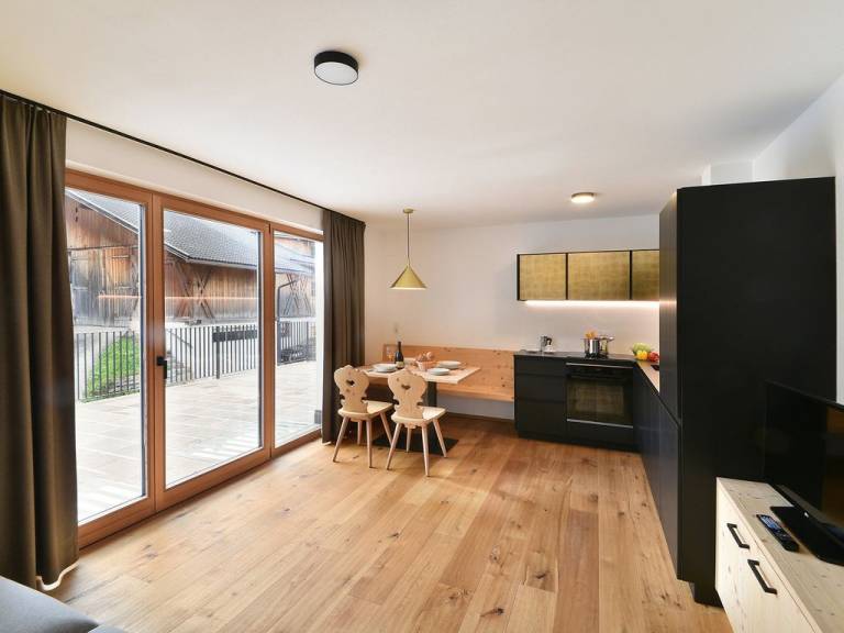 Ferienwohnung in Moos, Dolomiten für max. 4 Gäste