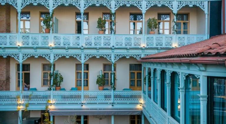 The Blue Fox Hotel in Tbilisi