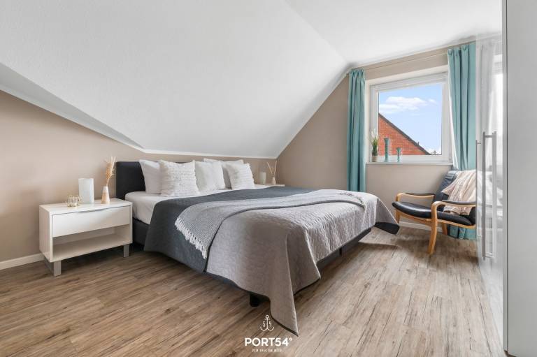 Deichkieker directly on the North Sea with water view, balcony and pellet stove — photo 5