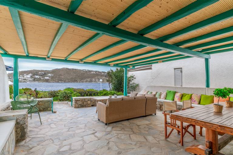 Villa 'Afrodite On The Sea' with Sea View, Wi-Fi and Air Conditioning in Mykonos