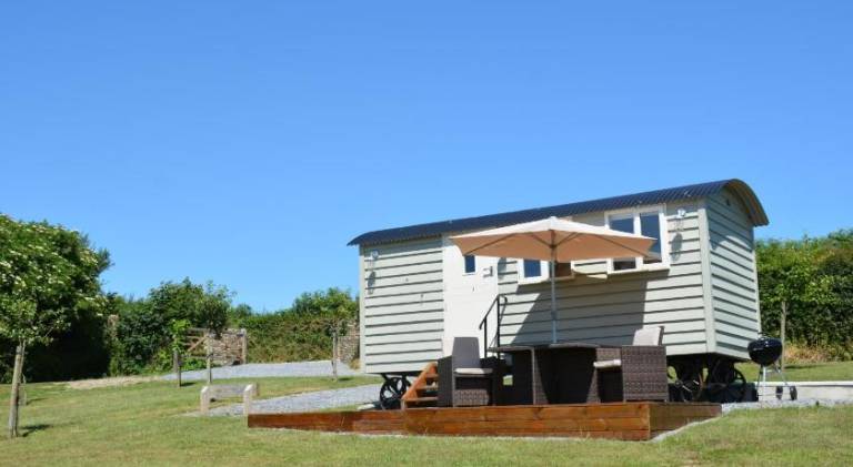 Kerswell Farm Shepherd Huts in Dartmouth