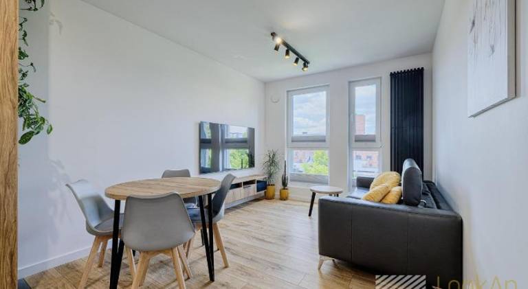 Rental apartment with sauna in Lódz