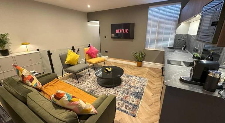 Rental apartment with 3 rooms for 5 persons in Manchester