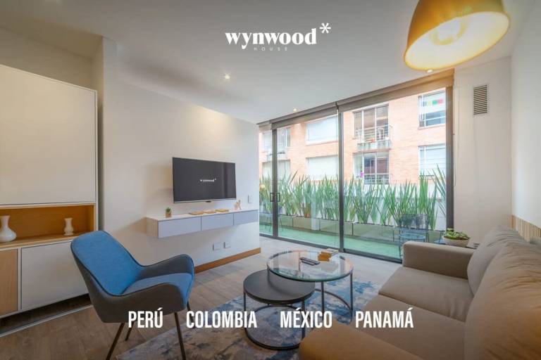 w Trendy 1BR In Parque Virrey