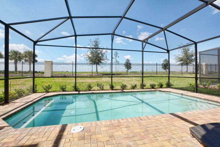 House with terrace, private pool & grill in Osceola, FL