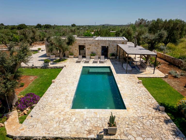 Ferienhaus mit Hund in Ostuni, Italienische Adriaküste fuer max. 4 Personen