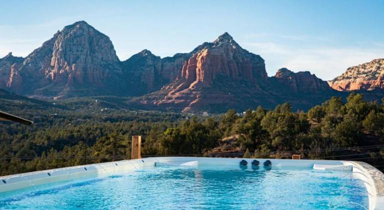 House with pool | Pets are welcome in Sedona, AZ