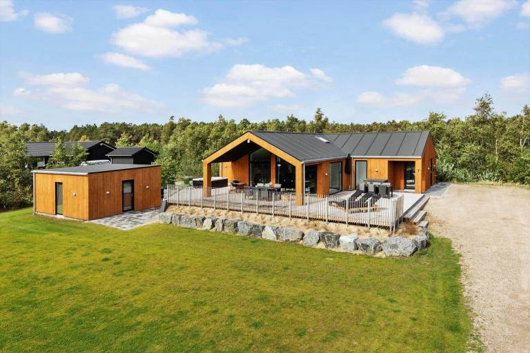 Ferienhaus mit Hund in Sønderstrand, Havneby für max. 10 Personen