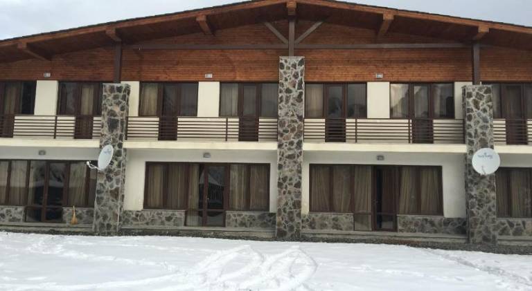 Domek w stylu alpejskim Didveli