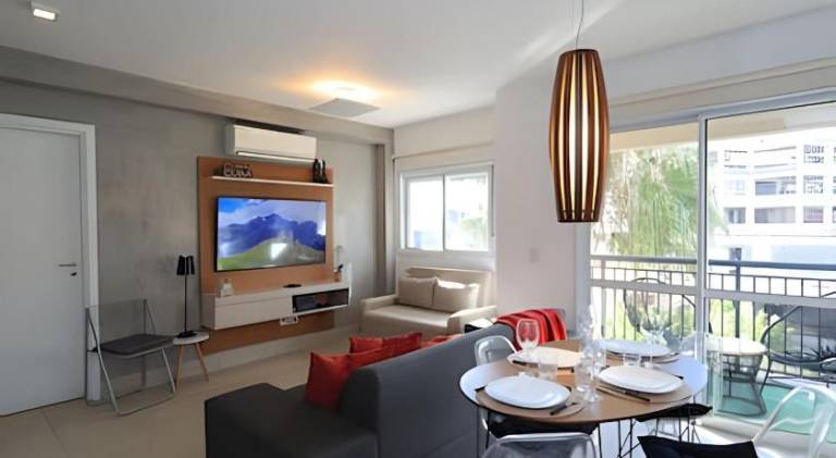 Apartment with pool & jacuzzi | Suitable for remote work | Pets allowed in Olímpia