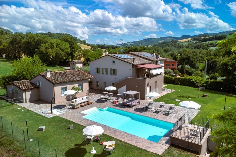 Ferienhaus in Fossombrone f&uuml;r max. 10 Personen, 