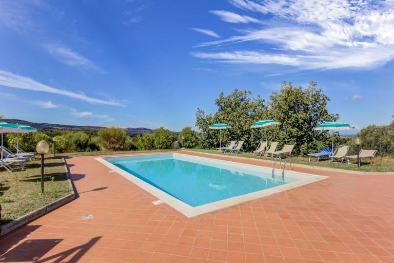 Beautiful rental apartment with BBQ, pool & yard | Nature view | Dogs allowed in Gambassi Terme