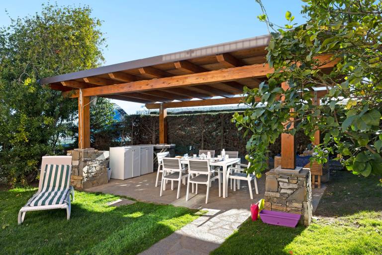 Ferienwohnung Home Charlene mit Garten und WLAN