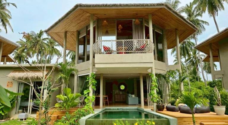 Carbana Lodge, Palmy Beach Villa, Eco Lodge in Koh Samui