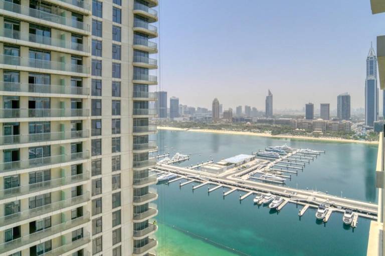 New two bedroom full sea view and private Beach in Abu Dhabi