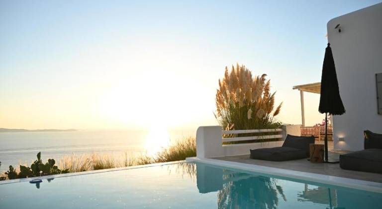Villa with garden, private pool & barbecue | Suitable for remote work in Mykonos