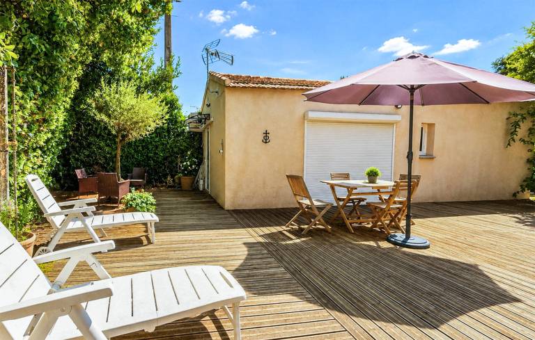 Ferienhaus mit Hund inArles, Camargue Camargue f&uuml;r max. 4 Personen