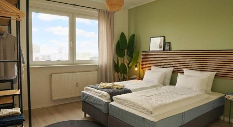Rental apartment with 2 rooms for 4 persons in Halle (Saale)