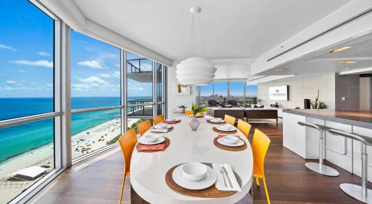 Oceanfront Private Penthouse Condo at The Setai -3909 — photo 3