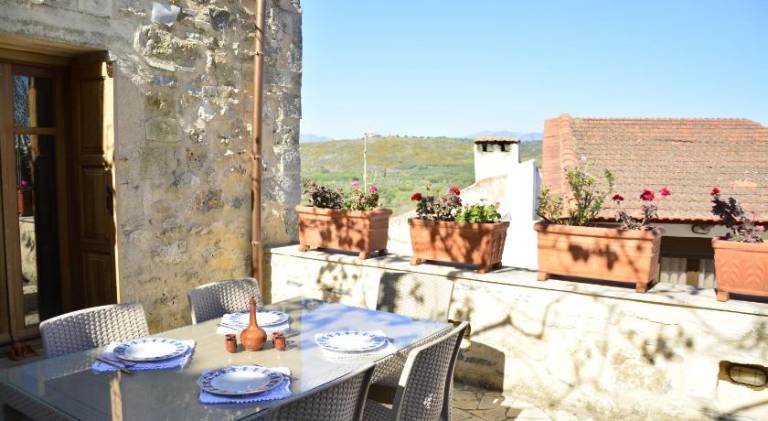 Vacation home with terrace & barbecue | Suitable for remote work in Rethymno