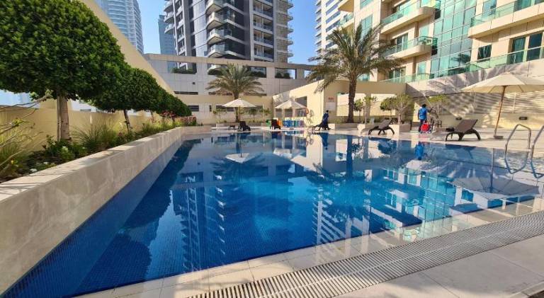 Panoramic view next to JBR beach — photo 2