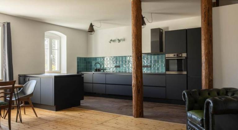 Designwohnung auf Gutshof mit Sauna zw. L/DD in Leipzig