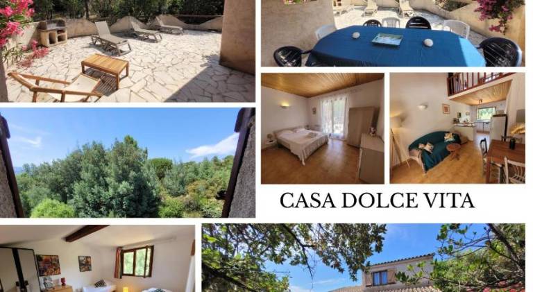 Vacation home with 4 rooms for 10 persons in Zonza