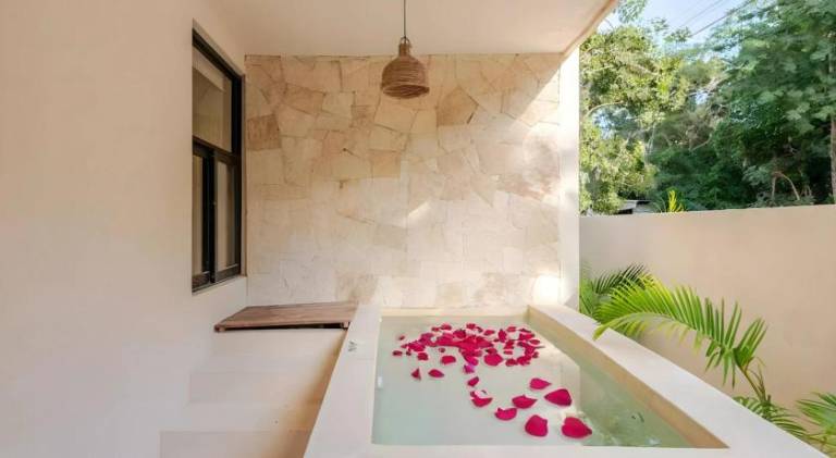 Nice rental apartment with patio, garden & private pool | Pets are welcome in Tulum