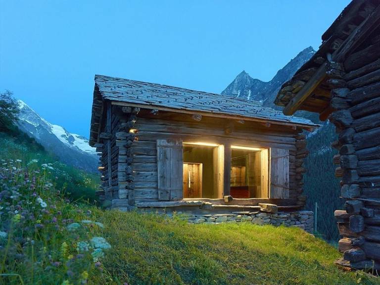 Ferienhaus in Evolène, Les Haudères für max. 4 Personen