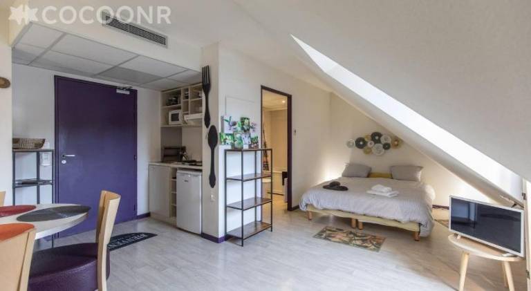 Rental apartment with 1 room for 4 persons in Lourdes