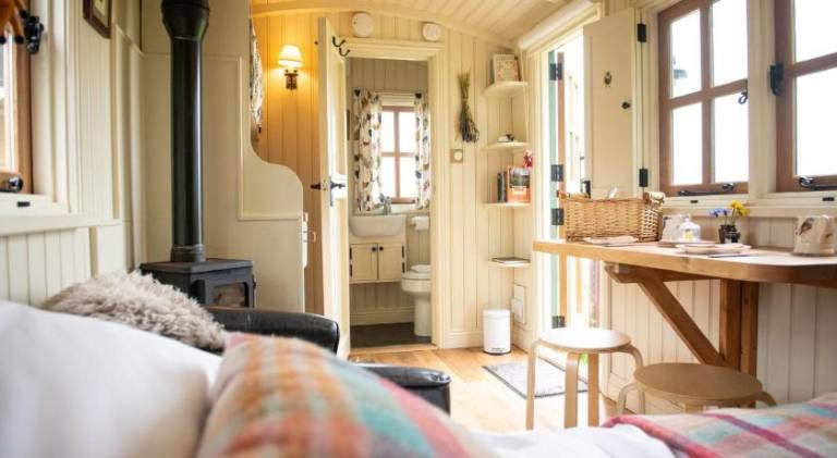 Morndyke Shepherds Huts in Thirsk