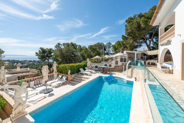 VILLA OCEAN VIEW Super luxury villa in Portals N