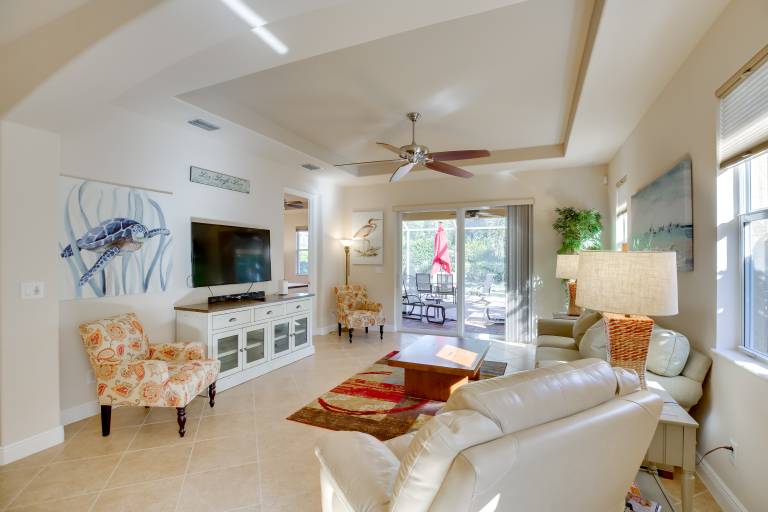 Calming Estero Home w Community Pool & More