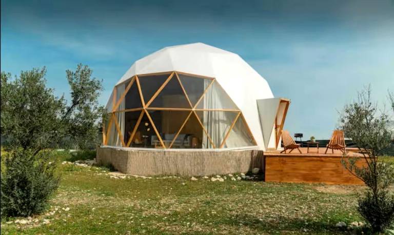 Incredible Geodesic Dome at the Base of the Taurus Mountains near Antalya, Turkey — photo 2