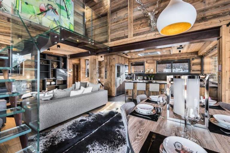 Apartment with pool & patio in Combloux