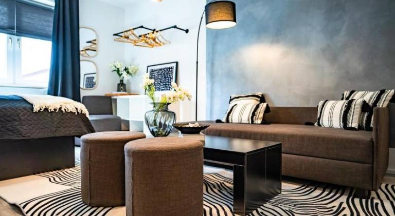 1 BR Apartment - ZENTRAL - BUSINESS - WIFI - KUCHE - NETFLIX - PARKHAUS in Darmstadt