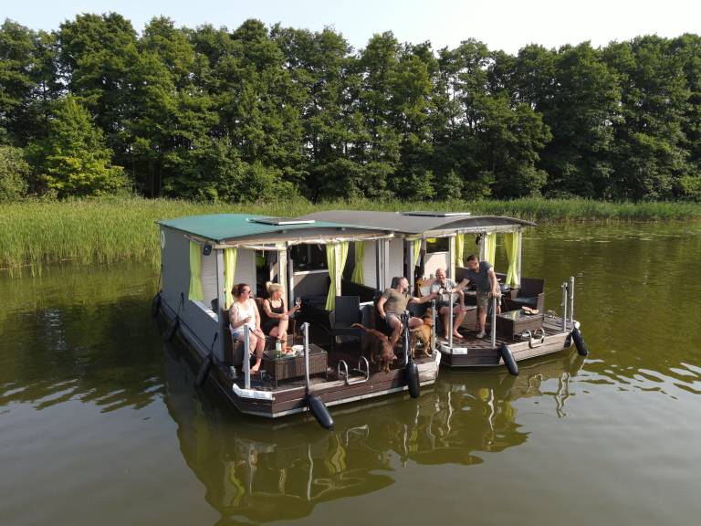 Hausboot  Pelzkuhl