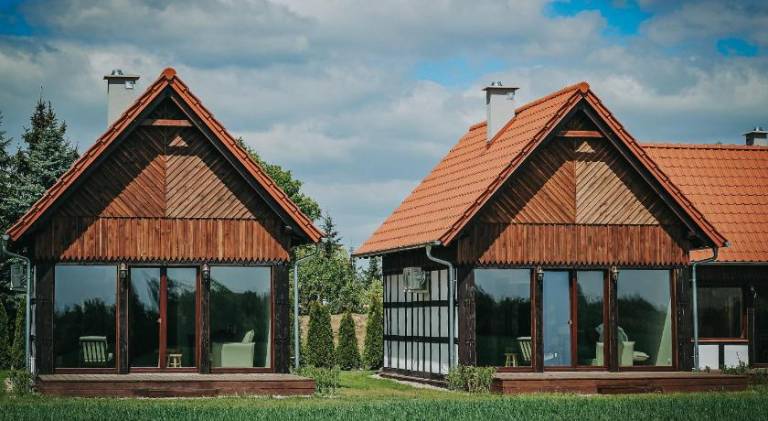 Domek w stylu alpejskim Oborniki