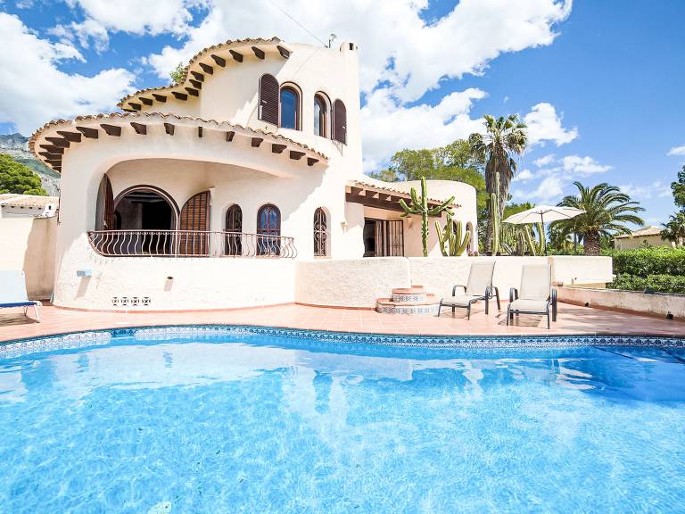 Ferienhaus mit Pool in Altea la Vella, Spanien für max. 4 Personen