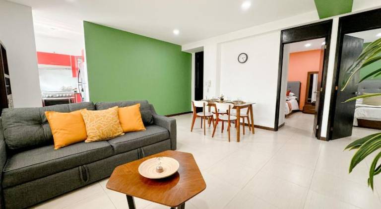Holiday apartment with 2 rooms for 4 persons in Mexico City