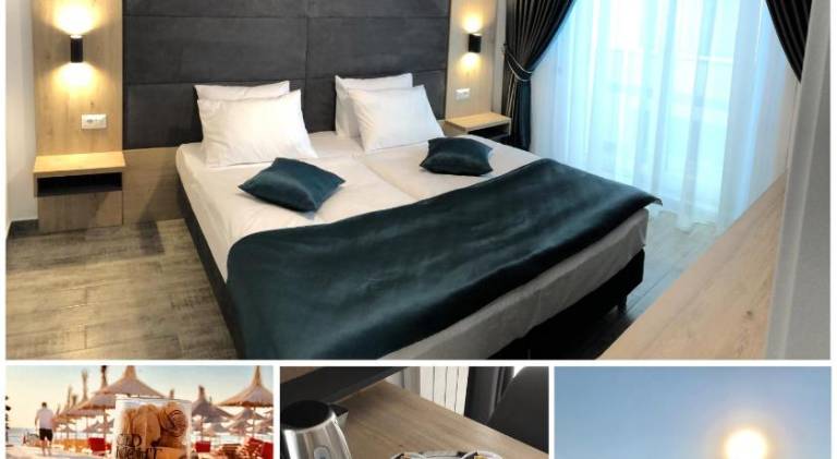 Wonderful holiday apartment with terrace | Next to the beach | Pets allowed in Constanta