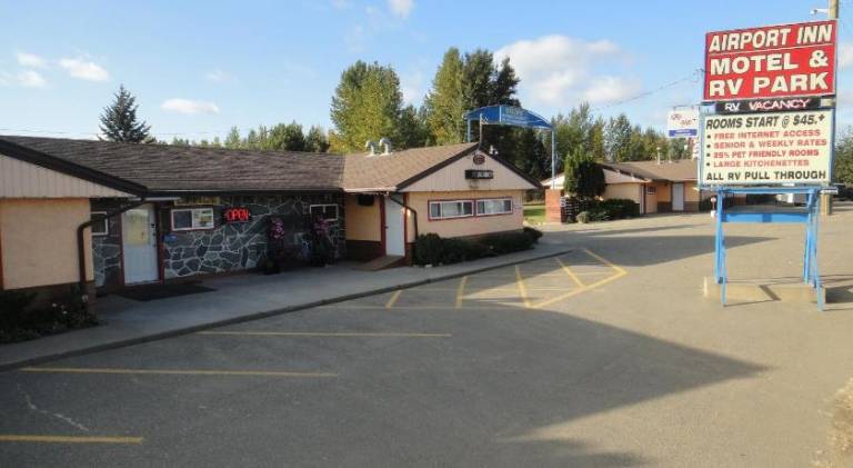 Airport Inn in Quesnel, BC