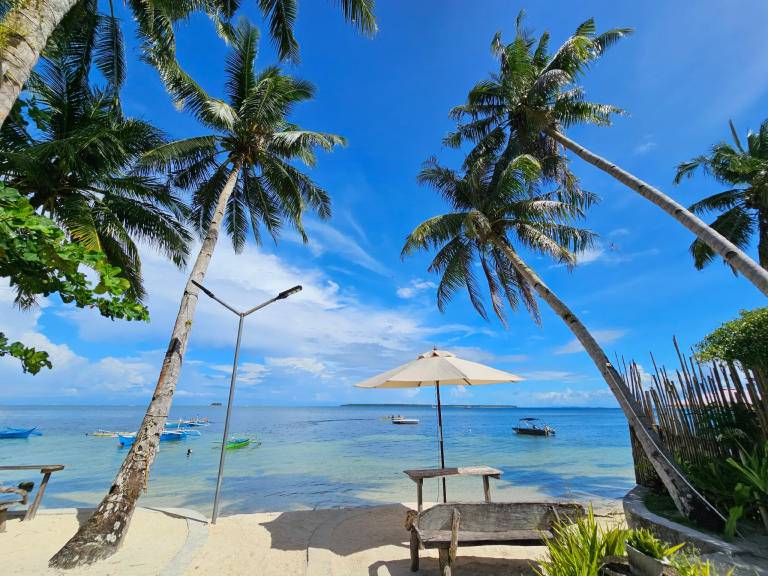 Aggehanan beach resort in General Luna