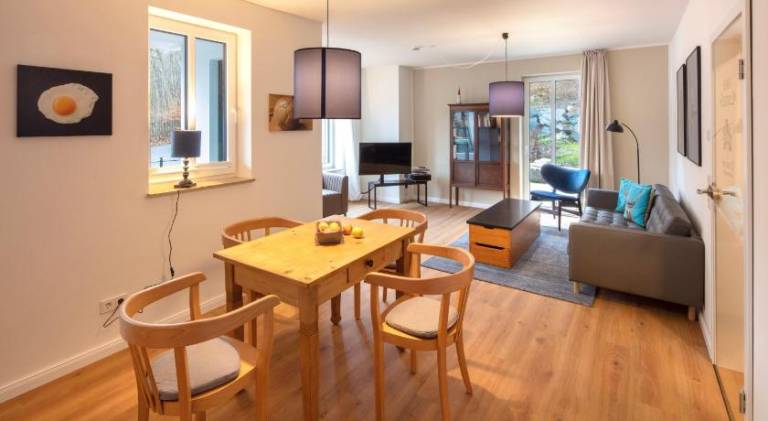 Beautiful rental apartment with patio & yard | Perfect for remote work | Pet-friendly in Bad Harzburg
