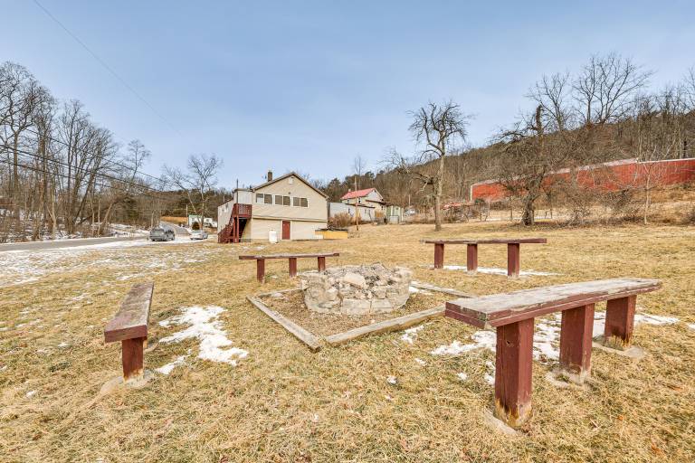 Group Getaway w/ Fire Pit: Near Susquehanna River! in Danville, PA