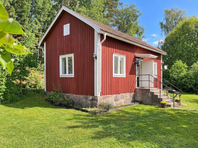 Ferienhaus mit Hund in Söderköping, Südschweden fuer max. 4 Personen