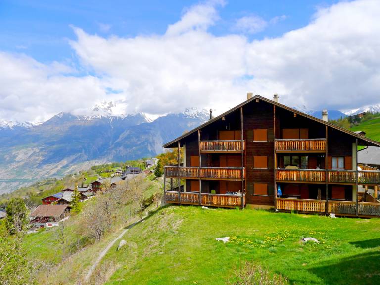 Ferienwohnung mit Hund in Bürchen f&uuml;r max. 4 Personen